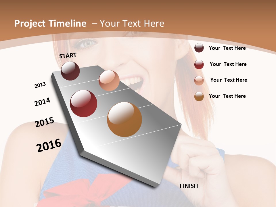 Happiness Toothy Gorgeous PowerPoint Template
