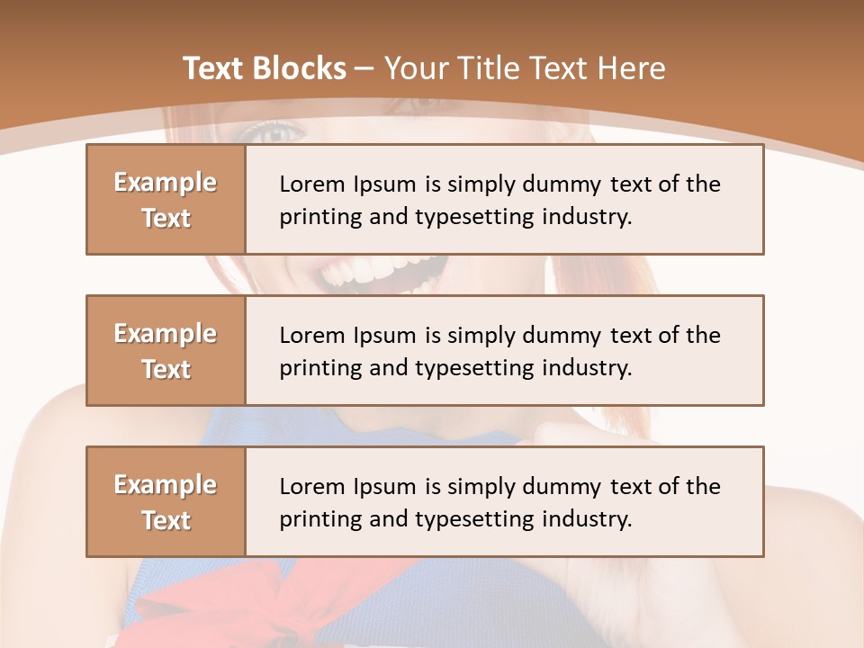 Happiness Toothy Gorgeous PowerPoint Template