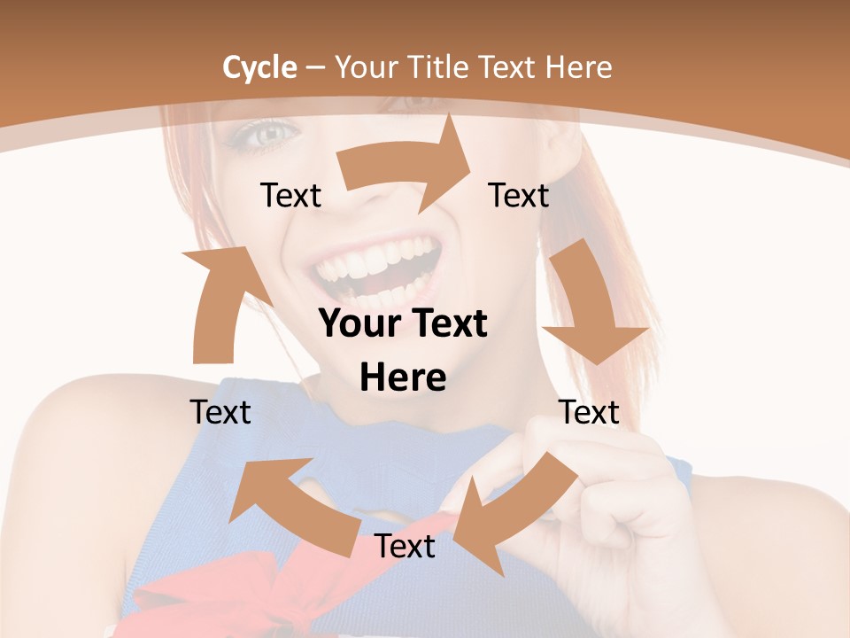 Happiness Toothy Gorgeous PowerPoint Template