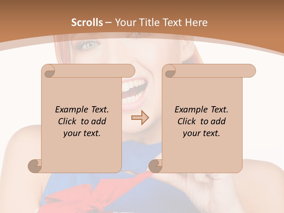 Happiness Toothy Gorgeous PowerPoint Template