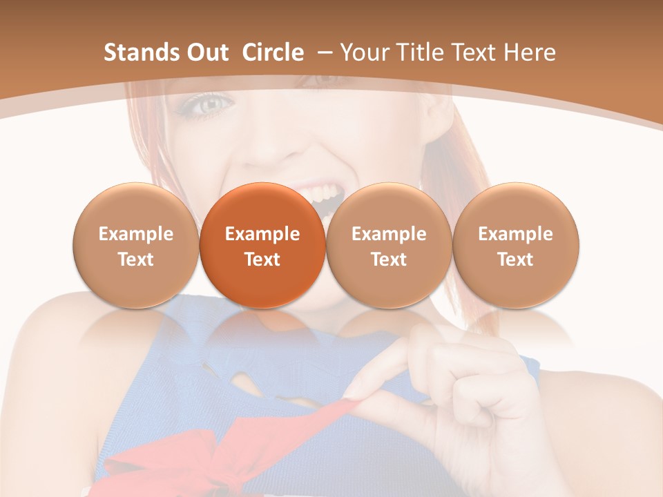 Happiness Toothy Gorgeous PowerPoint Template