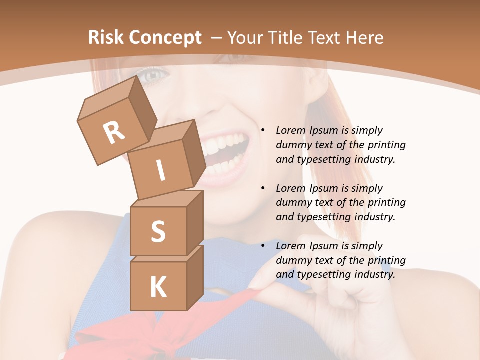 Happiness Toothy Gorgeous PowerPoint Template