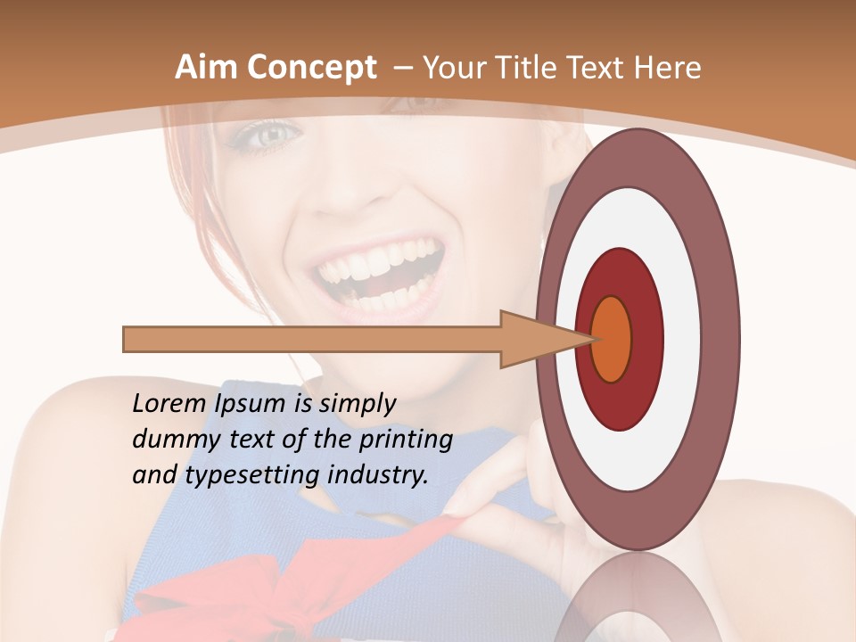 Happiness Toothy Gorgeous PowerPoint Template