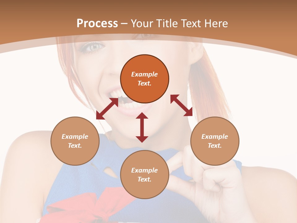 Happiness Toothy Gorgeous PowerPoint Template