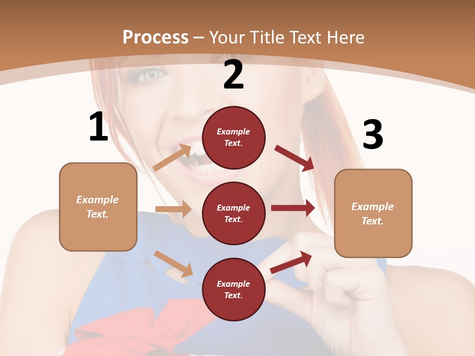 Happiness Toothy Gorgeous PowerPoint Template