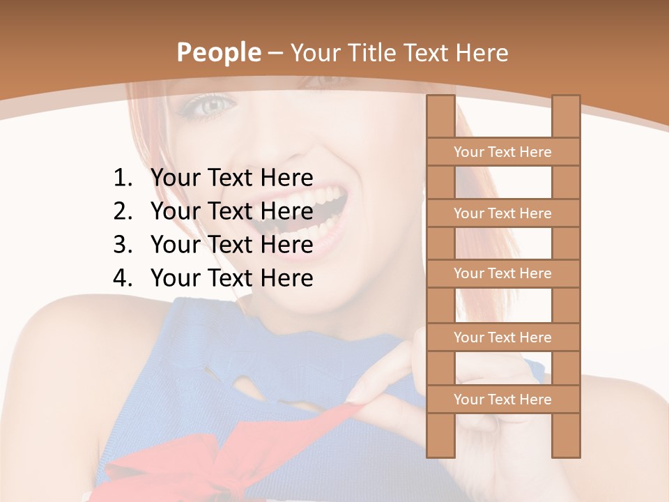 Happiness Toothy Gorgeous PowerPoint Template