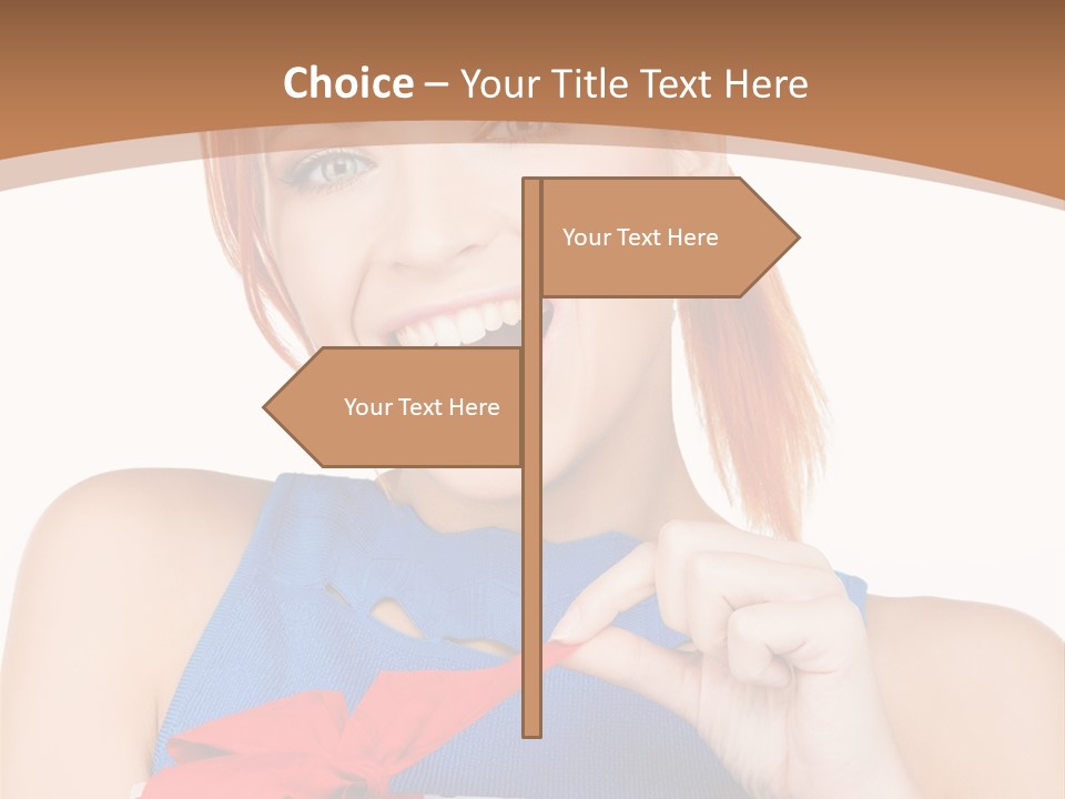 Happiness Toothy Gorgeous PowerPoint Template