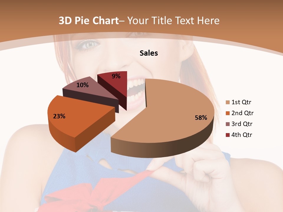 Happiness Toothy Gorgeous PowerPoint Template