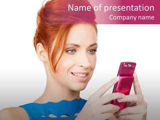 Order Web Phone PowerPoint Template