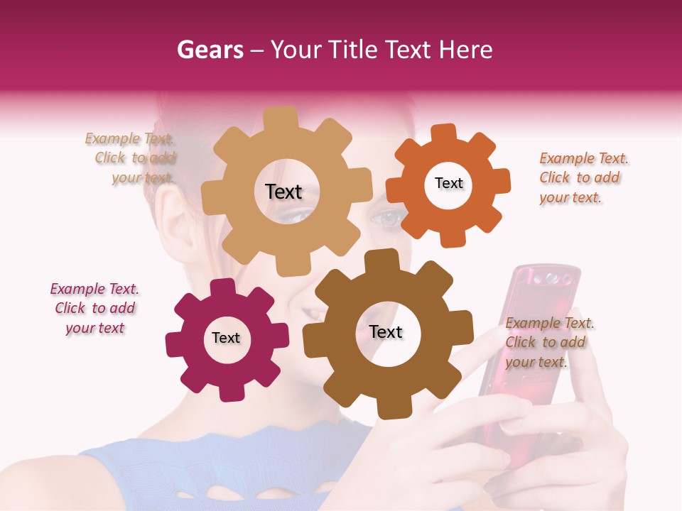 Order Web Phone PowerPoint Template