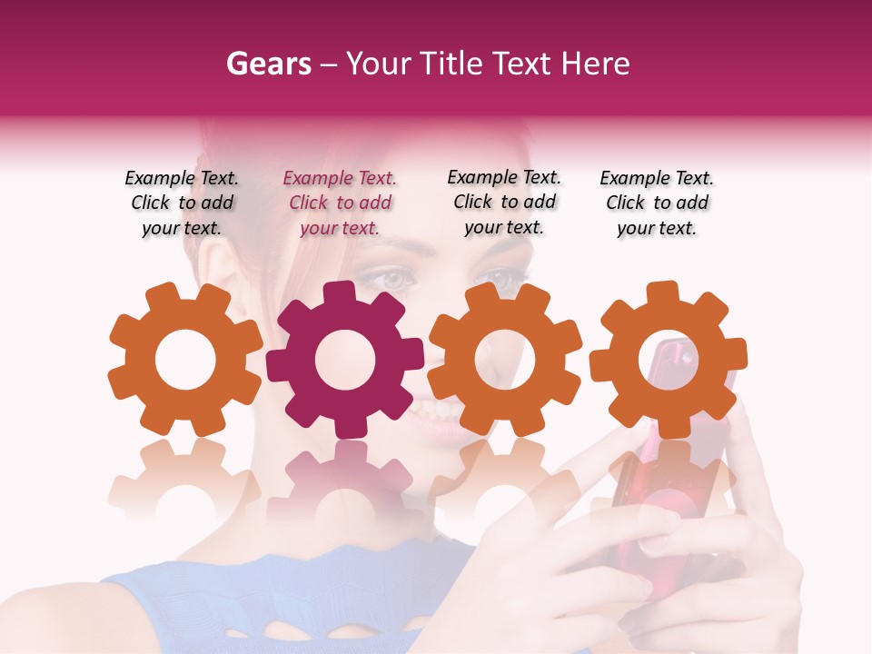 Order Web Phone PowerPoint Template