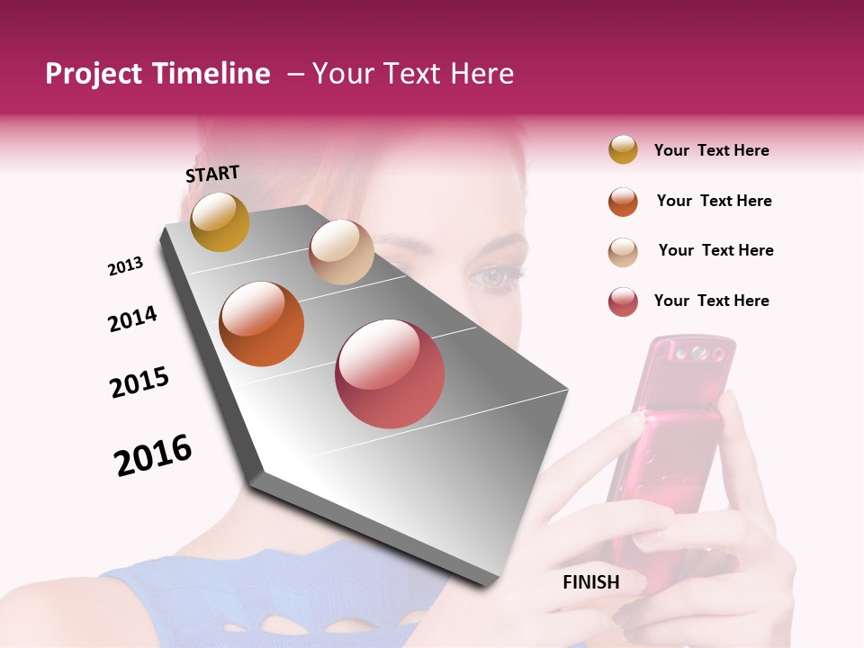 Order Web Phone PowerPoint Template
