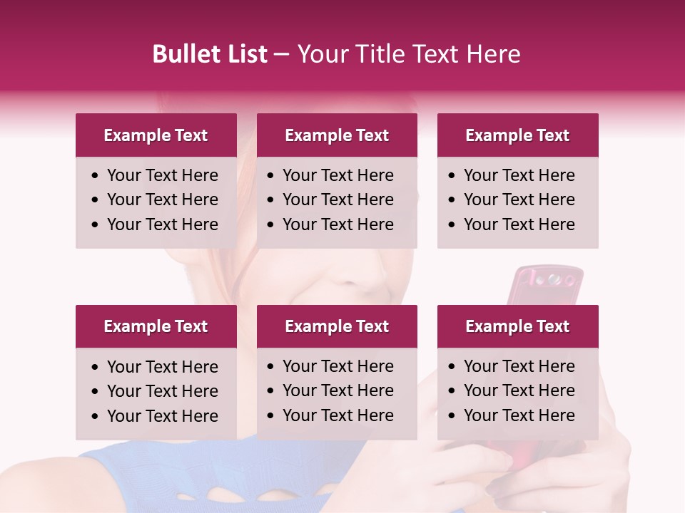 Order Web Phone PowerPoint Template