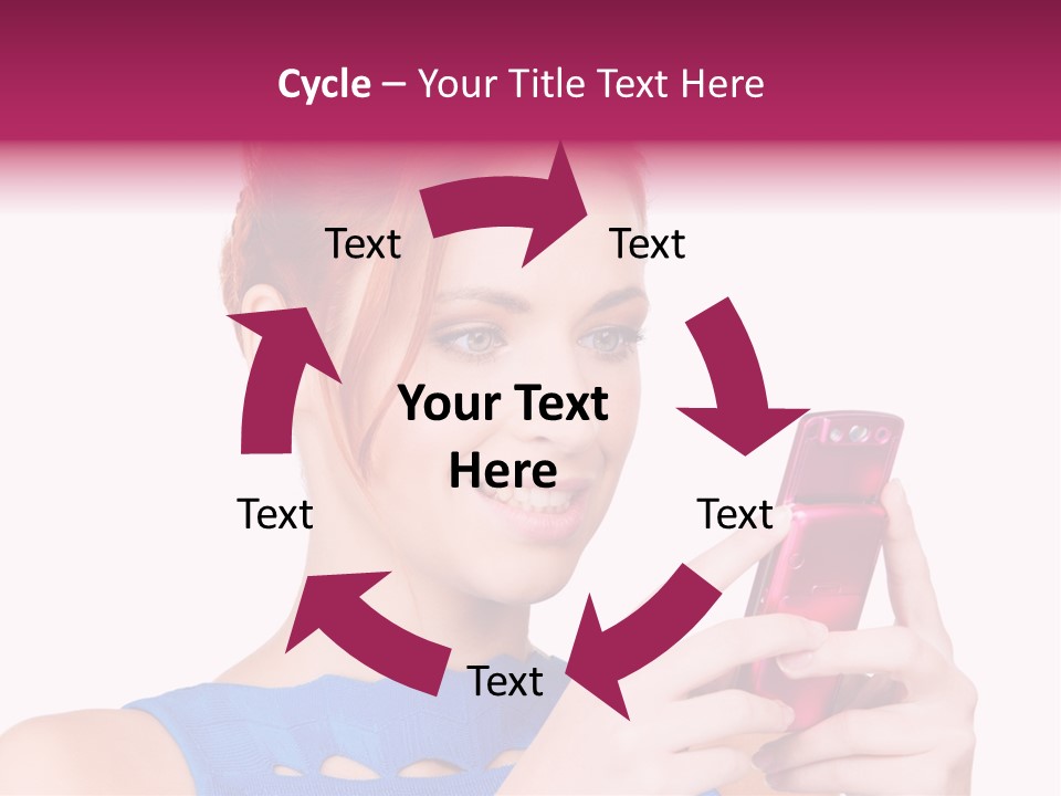 Order Web Phone PowerPoint Template