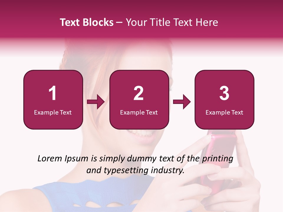 Order Web Phone PowerPoint Template