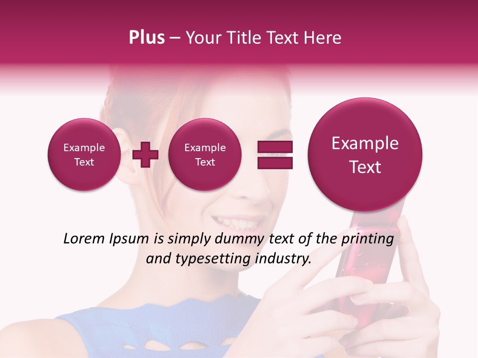 Order Web Phone PowerPoint Template