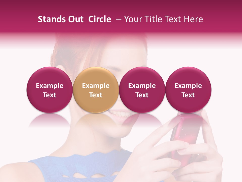 Order Web Phone PowerPoint Template