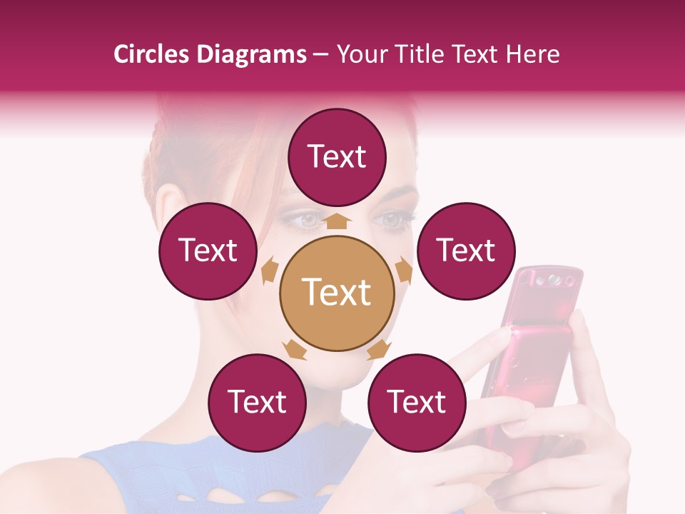 Order Web Phone PowerPoint Template