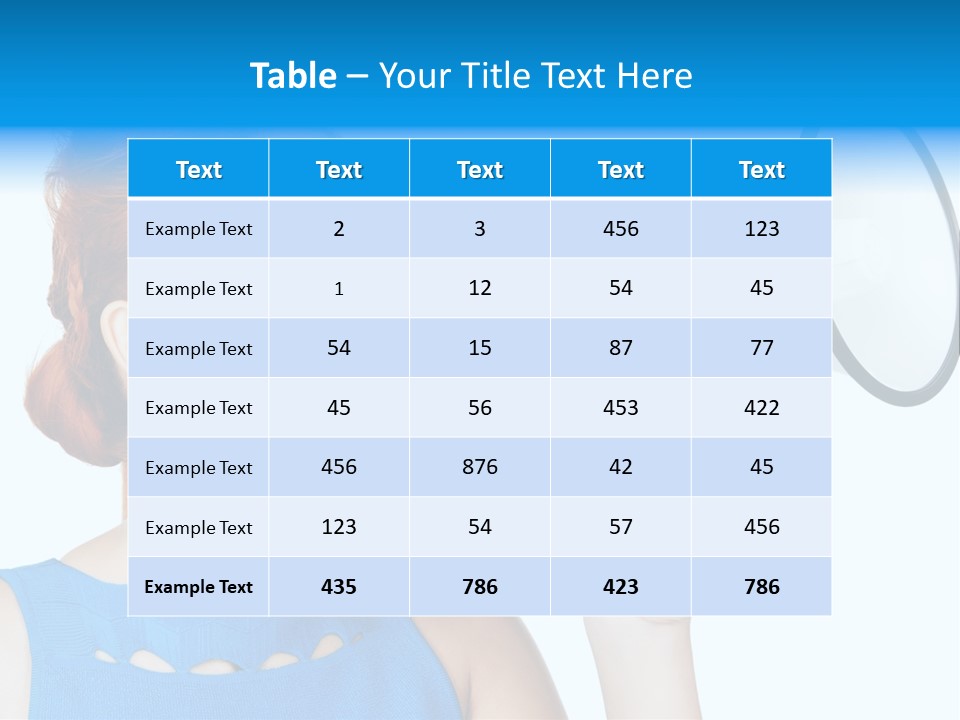 Shouting Female Supervisor PowerPoint Template