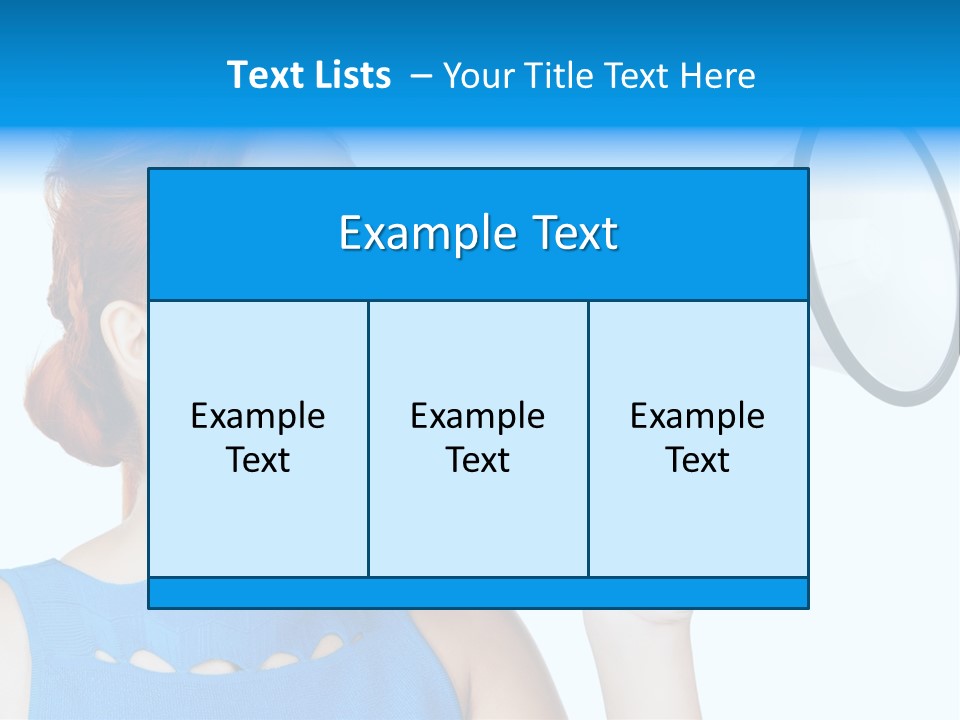 Shouting Female Supervisor PowerPoint Template