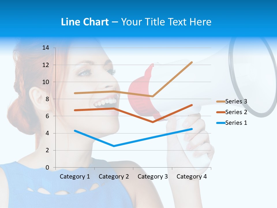 Shouting Female Supervisor PowerPoint Template