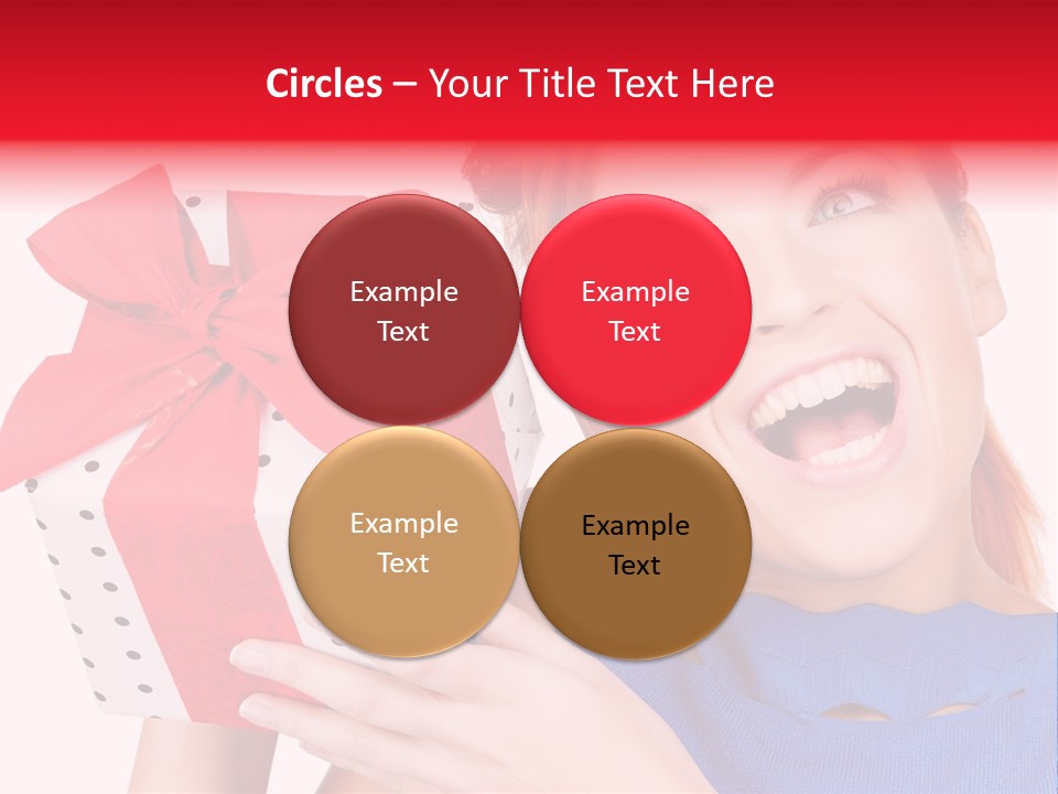 Girl Valentine Gorgeous PowerPoint Template