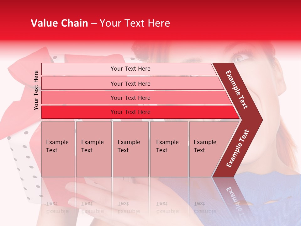 Girl Valentine Gorgeous PowerPoint Template