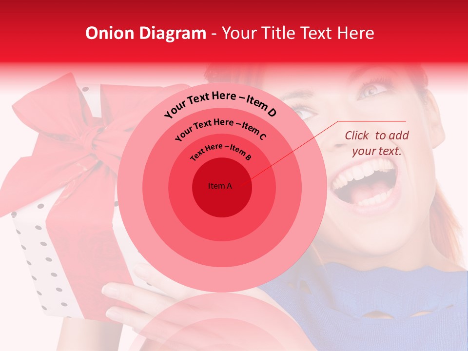 Girl Valentine Gorgeous PowerPoint Template