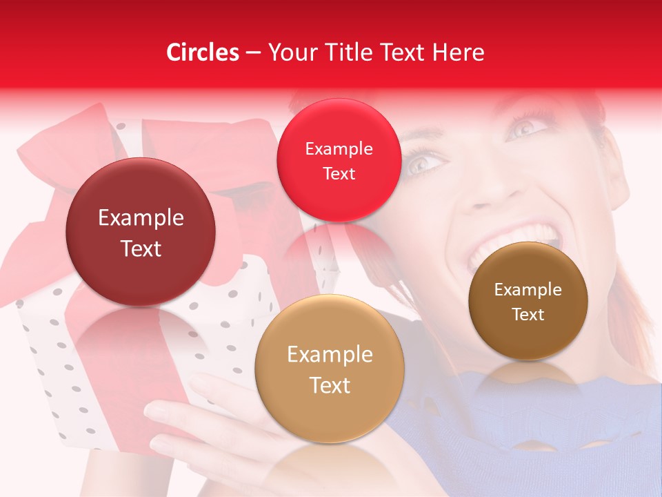 Girl Valentine Gorgeous PowerPoint Template