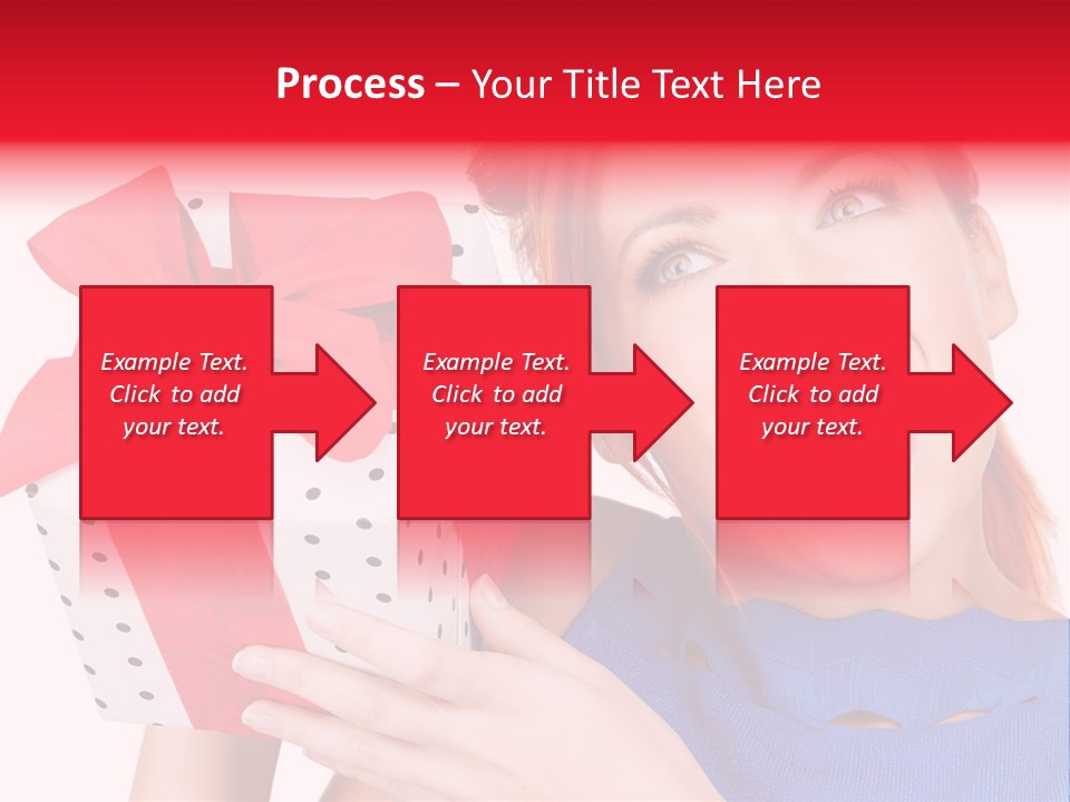 Girl Valentine Gorgeous PowerPoint Template