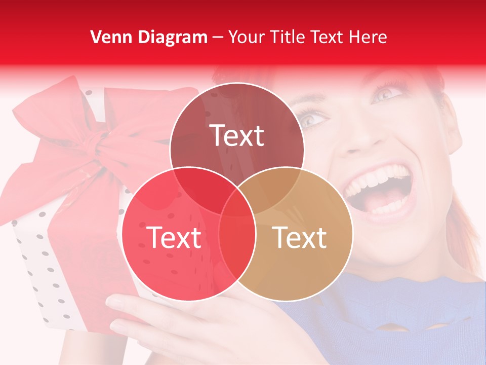 Girl Valentine Gorgeous PowerPoint Template