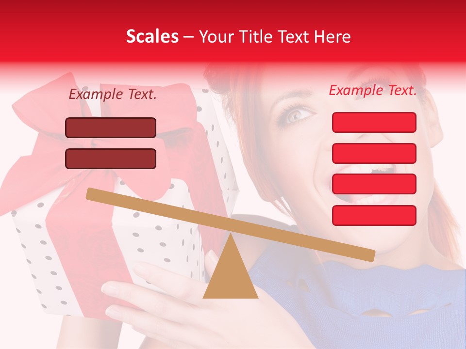 Girl Valentine Gorgeous PowerPoint Template