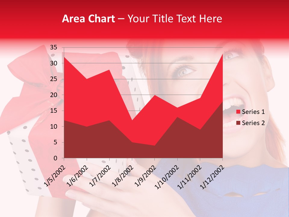 Girl Valentine Gorgeous PowerPoint Template