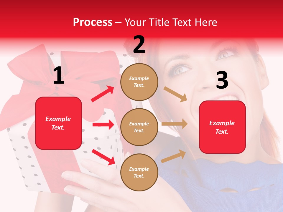 Girl Valentine Gorgeous PowerPoint Template