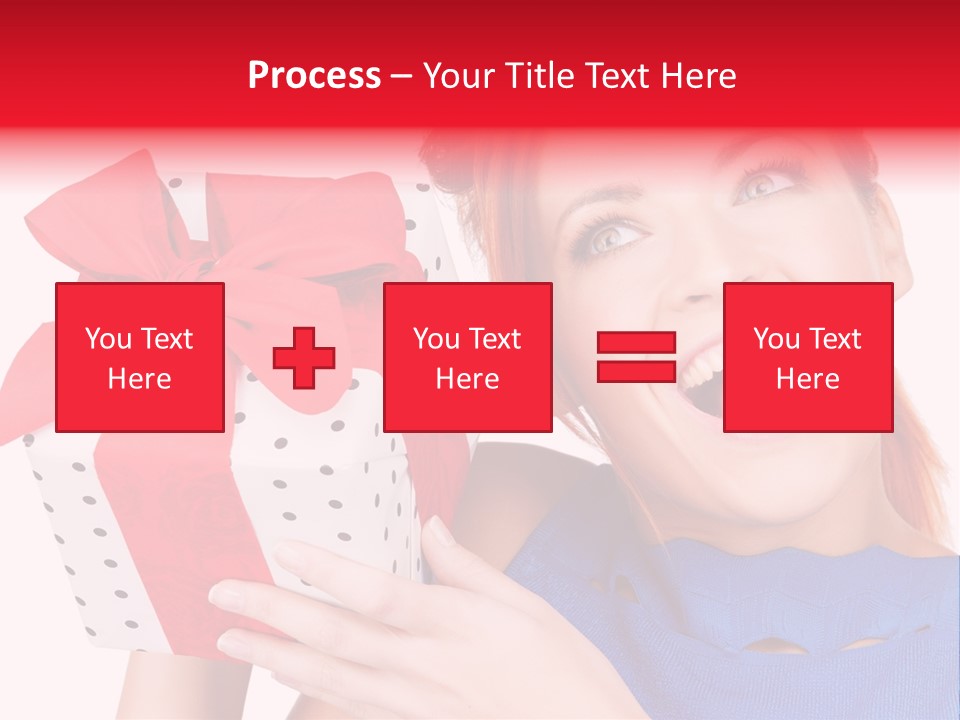 Girl Valentine Gorgeous PowerPoint Template