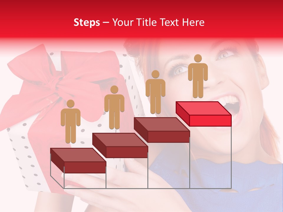 Girl Valentine Gorgeous PowerPoint Template