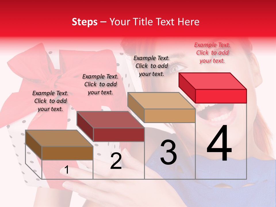 Girl Valentine Gorgeous PowerPoint Template