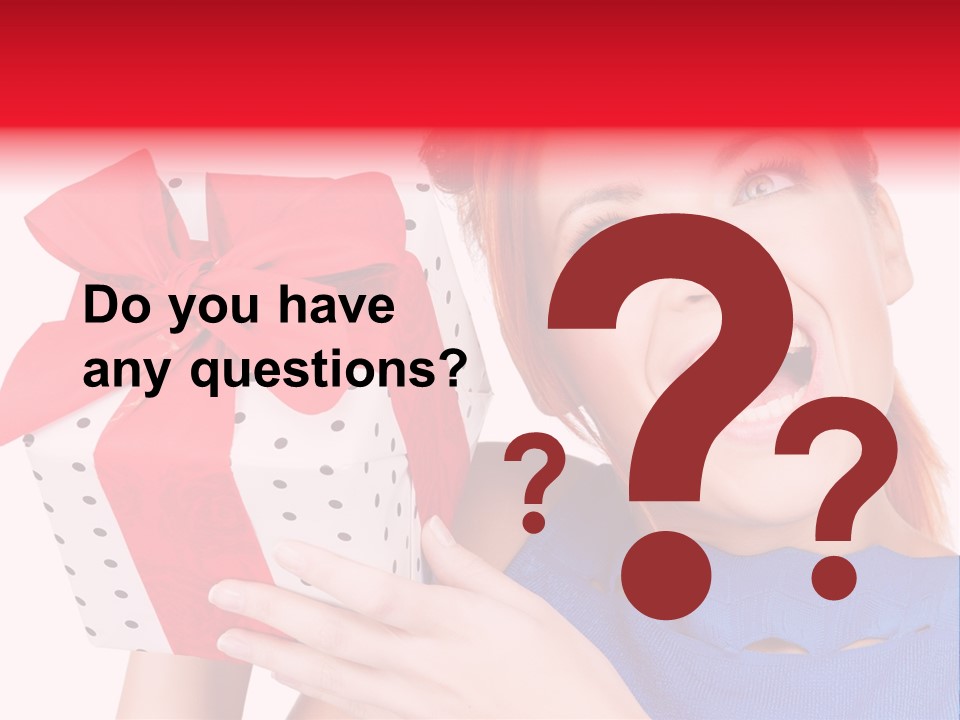 Girl Valentine Gorgeous PowerPoint Template