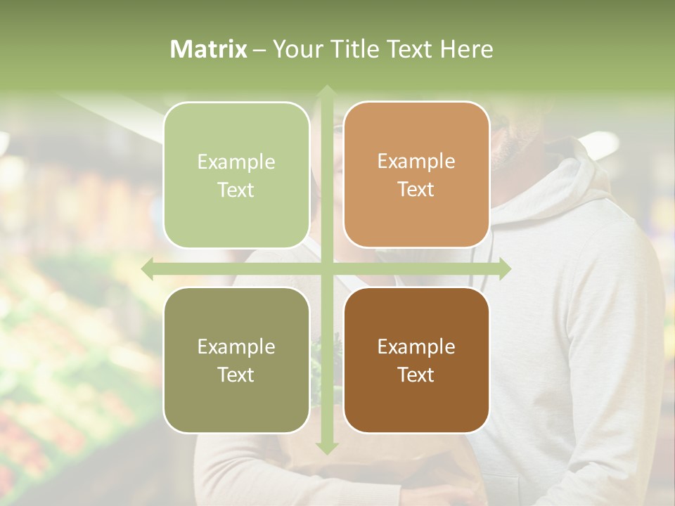 Looking Fresh Toothy PowerPoint Template