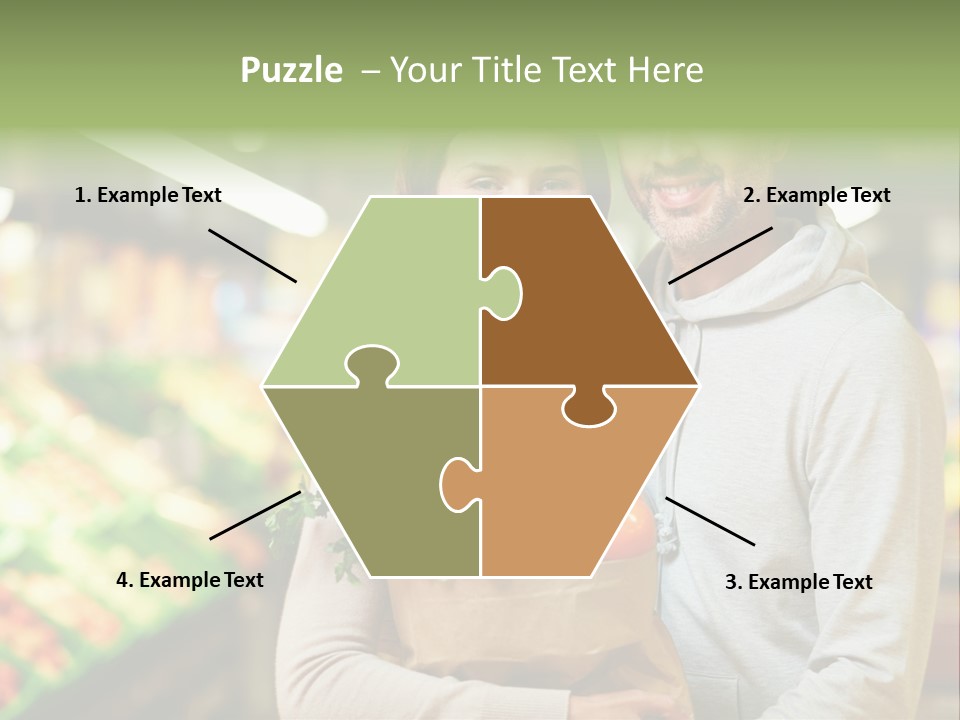 Looking Fresh Toothy PowerPoint Template