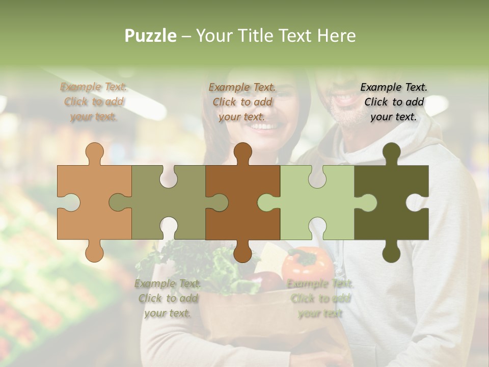 Looking Fresh Toothy PowerPoint Template