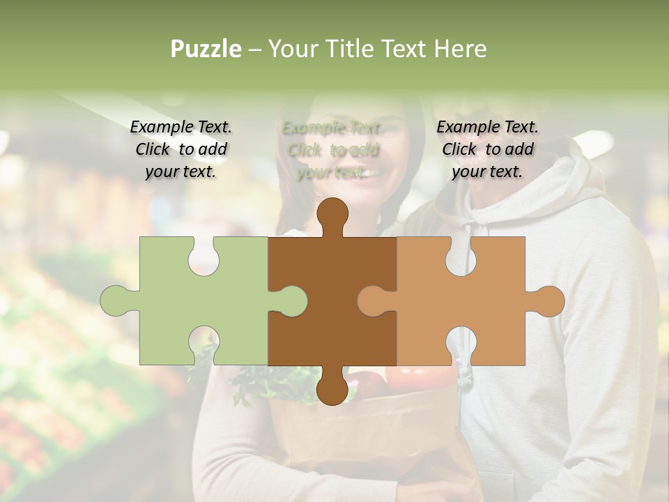 Looking Fresh Toothy PowerPoint Template