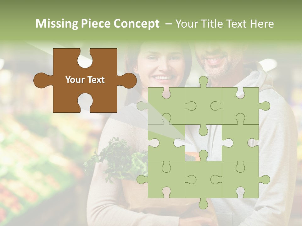 Looking Fresh Toothy PowerPoint Template