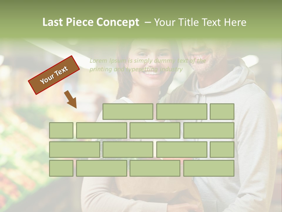 Looking Fresh Toothy PowerPoint Template
