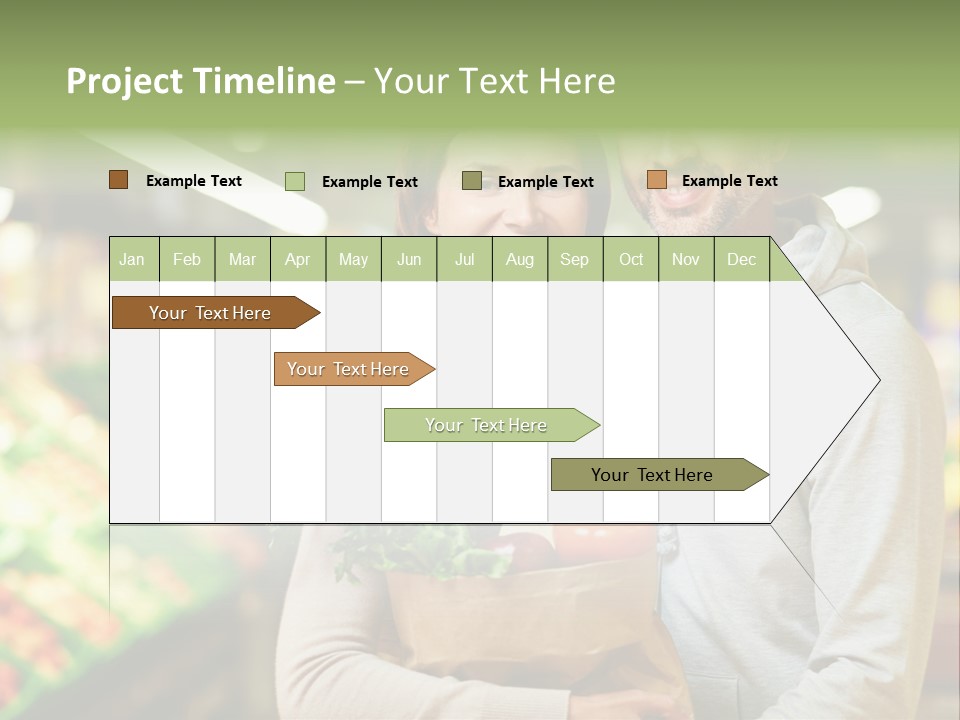 Looking Fresh Toothy PowerPoint Template