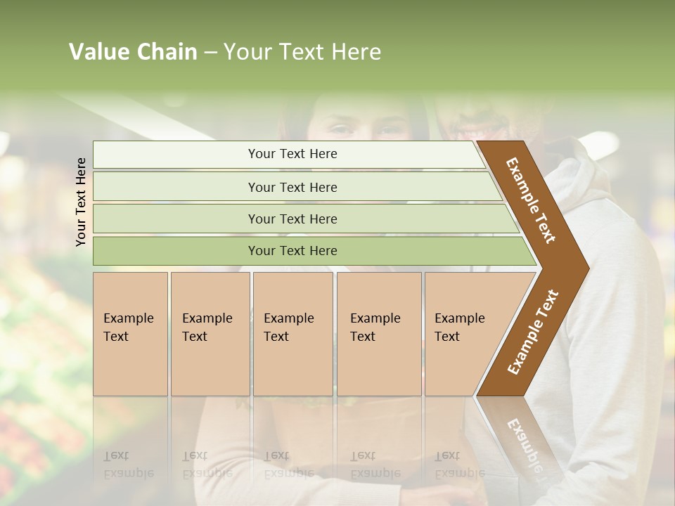 Looking Fresh Toothy PowerPoint Template