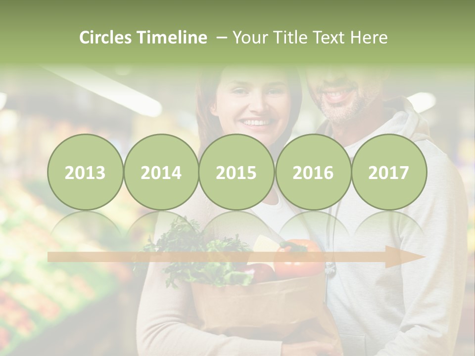 Looking Fresh Toothy PowerPoint Template