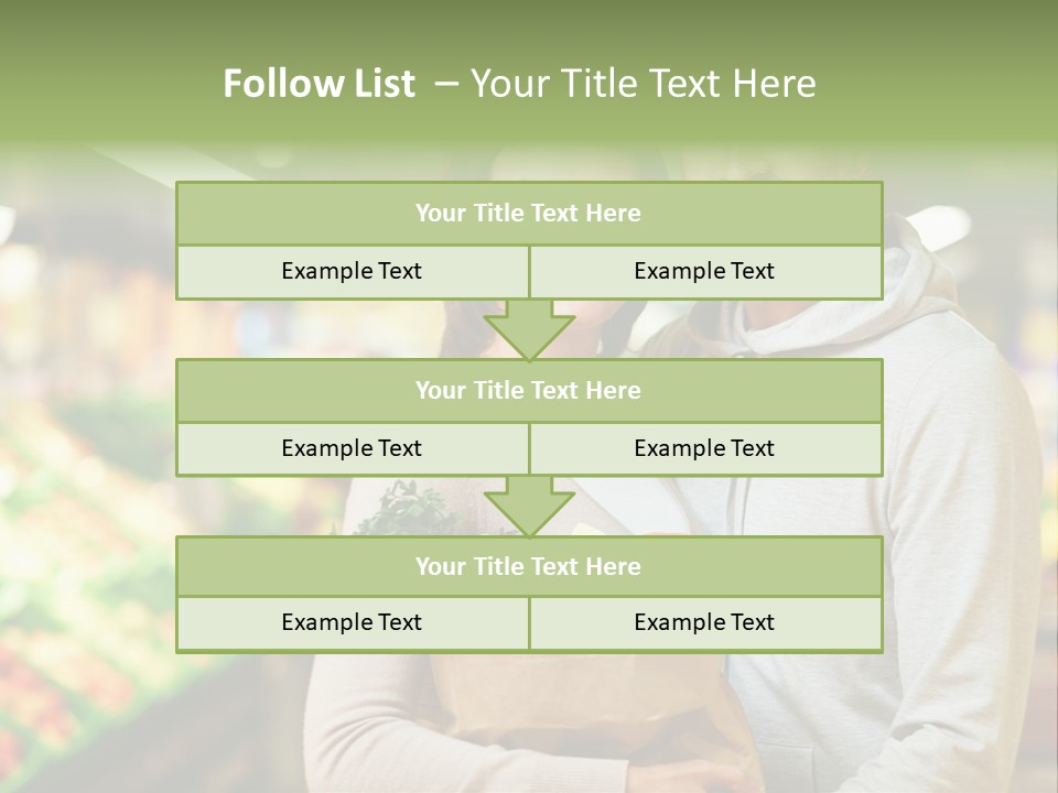Looking Fresh Toothy PowerPoint Template