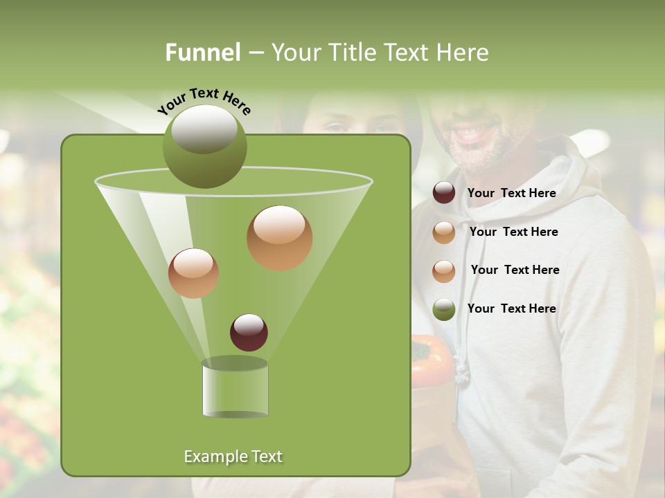 Looking Fresh Toothy PowerPoint Template