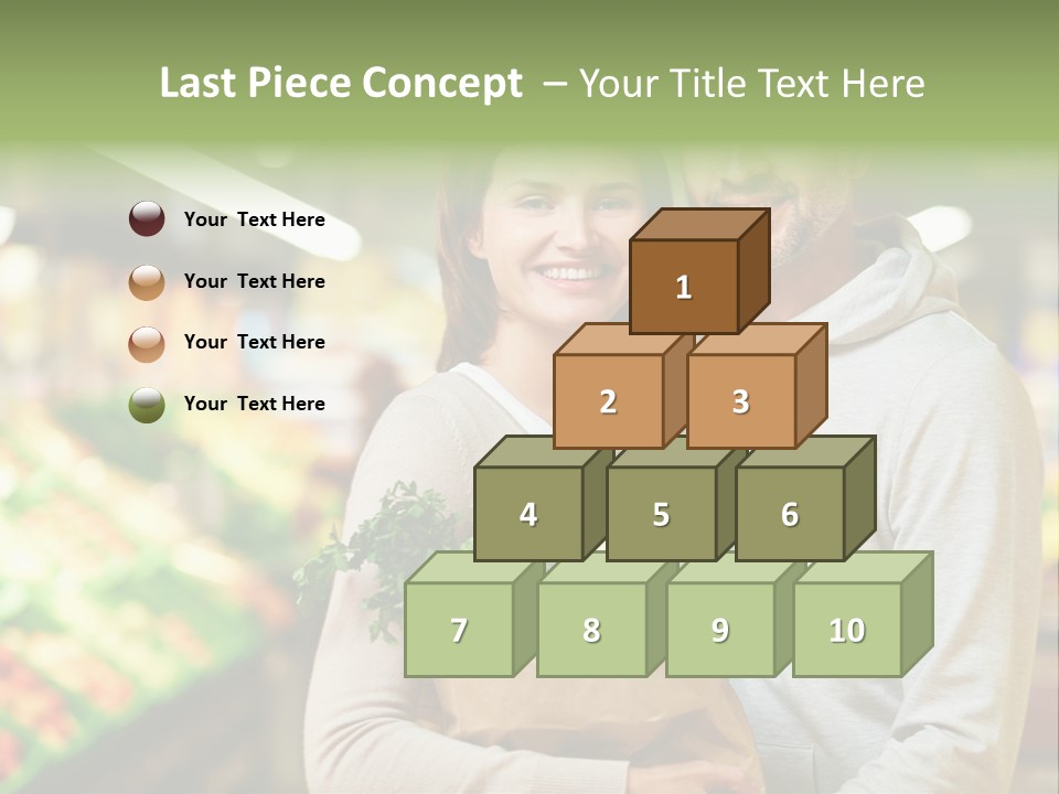 Looking Fresh Toothy PowerPoint Template